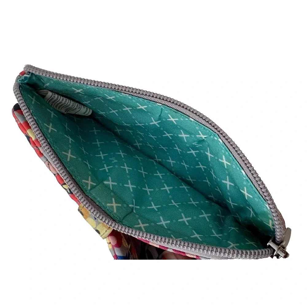 Lug Tram 2 RFID Wallet Wildflower Multicolor Floral Travel 4